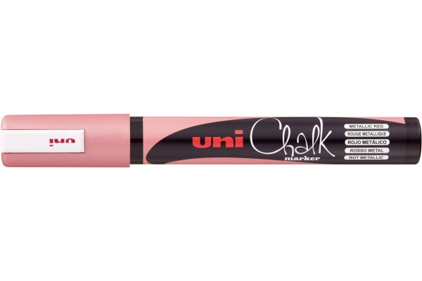 UNI-BALL Chalk Marker 1.8-2.5mm PWE-5M RE Metallic rot