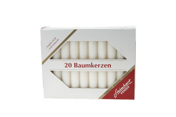 STEINHART Baumkerzen 95x13mm 02333-23 champagner 20 Stück