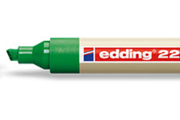 EDDING Permanent Marker 22 1.0-5.0mm 22-4 grün