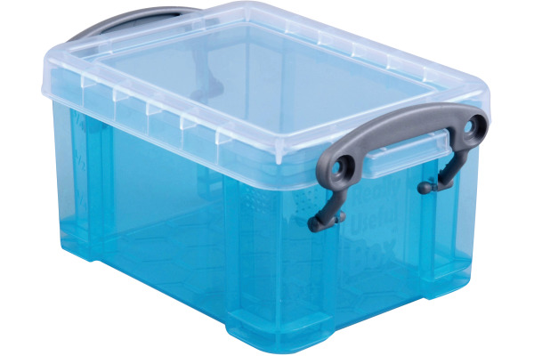 USEFULBOX Kunststoffbox 0,7l 68501717 transparent blau