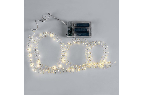 GLOREX LED Lichterkette 6m 67036802 warmweiss 60-teilig