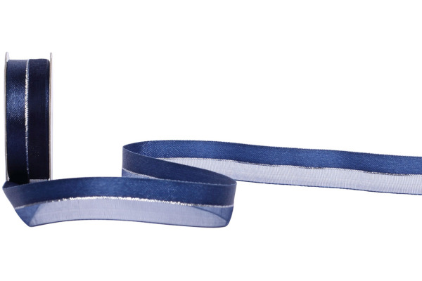 SPYK Band Cubino Elégance 1458.050 16mmx3m Blau-Silber