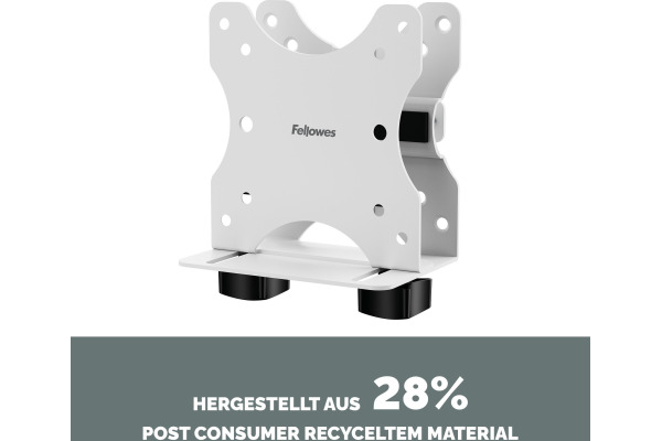 FELLOWES Vesa Thin Client Halterung 100136874 Weiss
