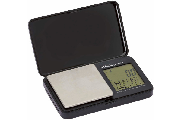 MAUL Pocket II Taschenwaage 500g 1611590 schwarz