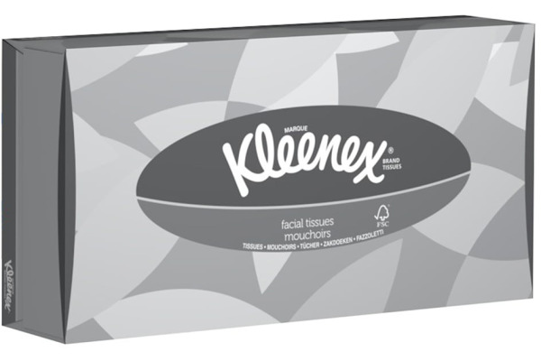 KLEENEX Kosmetiktücher 8827 2-lagig 100 Stück
