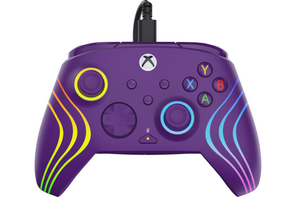 TURTLE B. Afterglow Wave Wired Ctrl. TBC200245 Xbox SeriesX, Purple