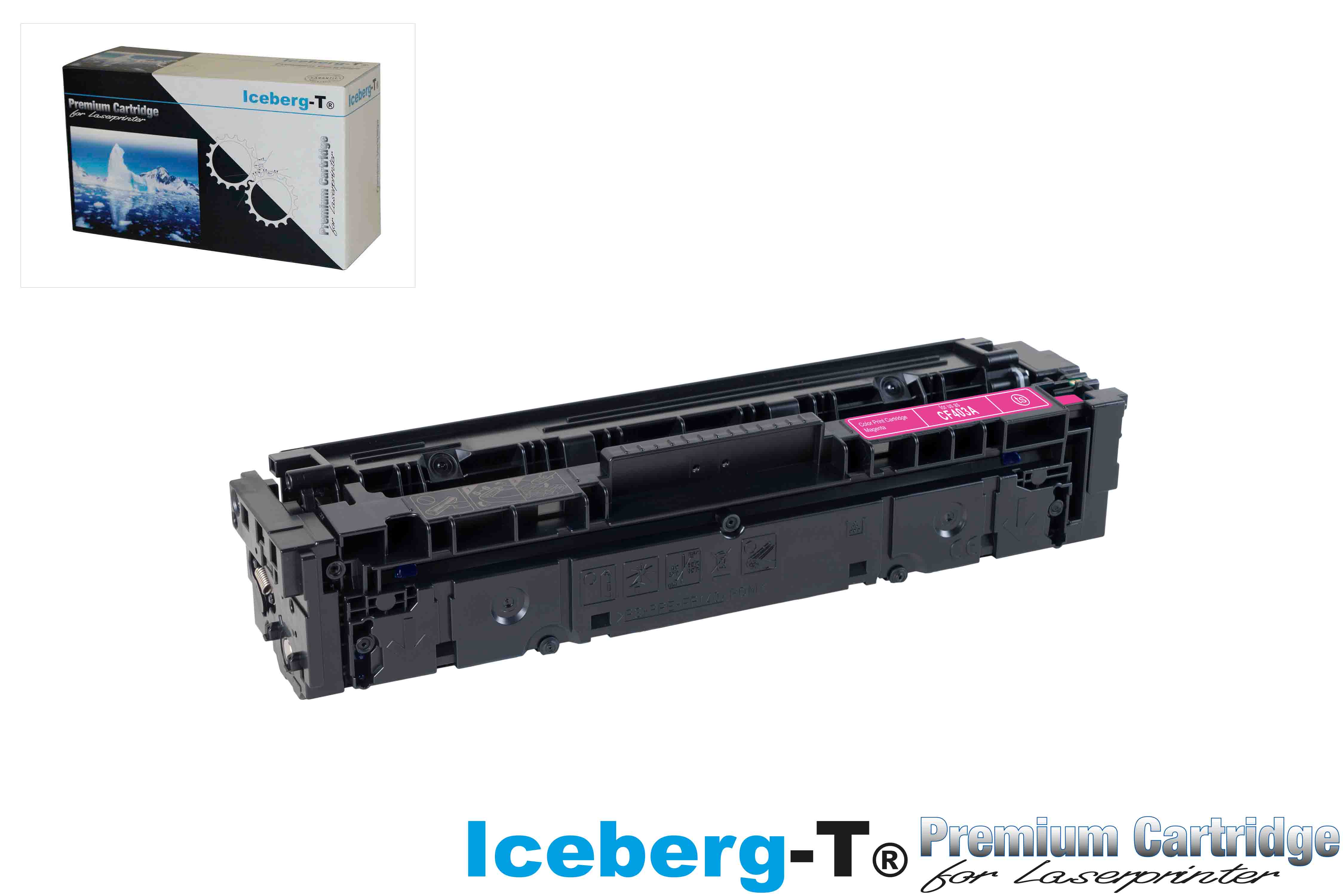 Iceberg-T Toner CF403A 1'400 Seiten, magenta