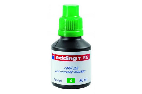 EDDING Nachfülltuschen T25 T-25-4 grün 30ml