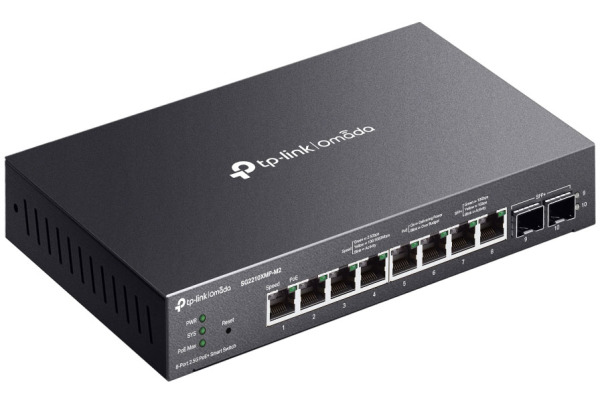 TP-LINK Omada 8-Port 2.5GBASE-T SG2210XMP Omada