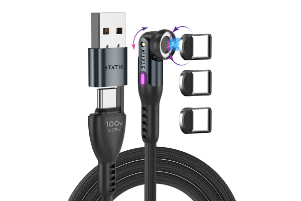 STATIK Statik 360 Pro Cable PUP-0521-12.0 USB-C Only,3m 100W