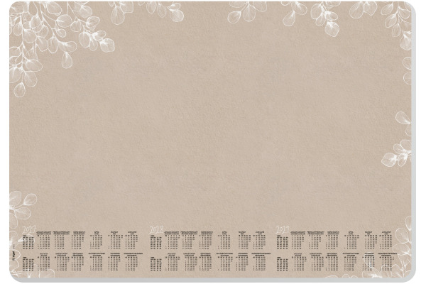 SIGEL Schreibunterlage Natural 27-29 H7316 D/E/F/NL 30 Blatt 59.5x41cm