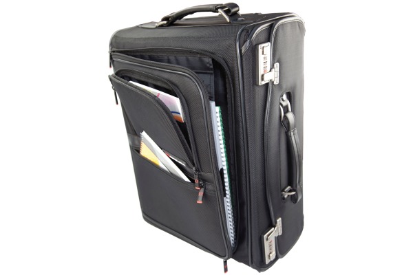 MONOLITH Pilotenkoffer Nylon 2383 Schwarz, 470x330x205mm