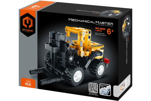 IMMASTER Building Block Forklift 6863DBX 118 pcs