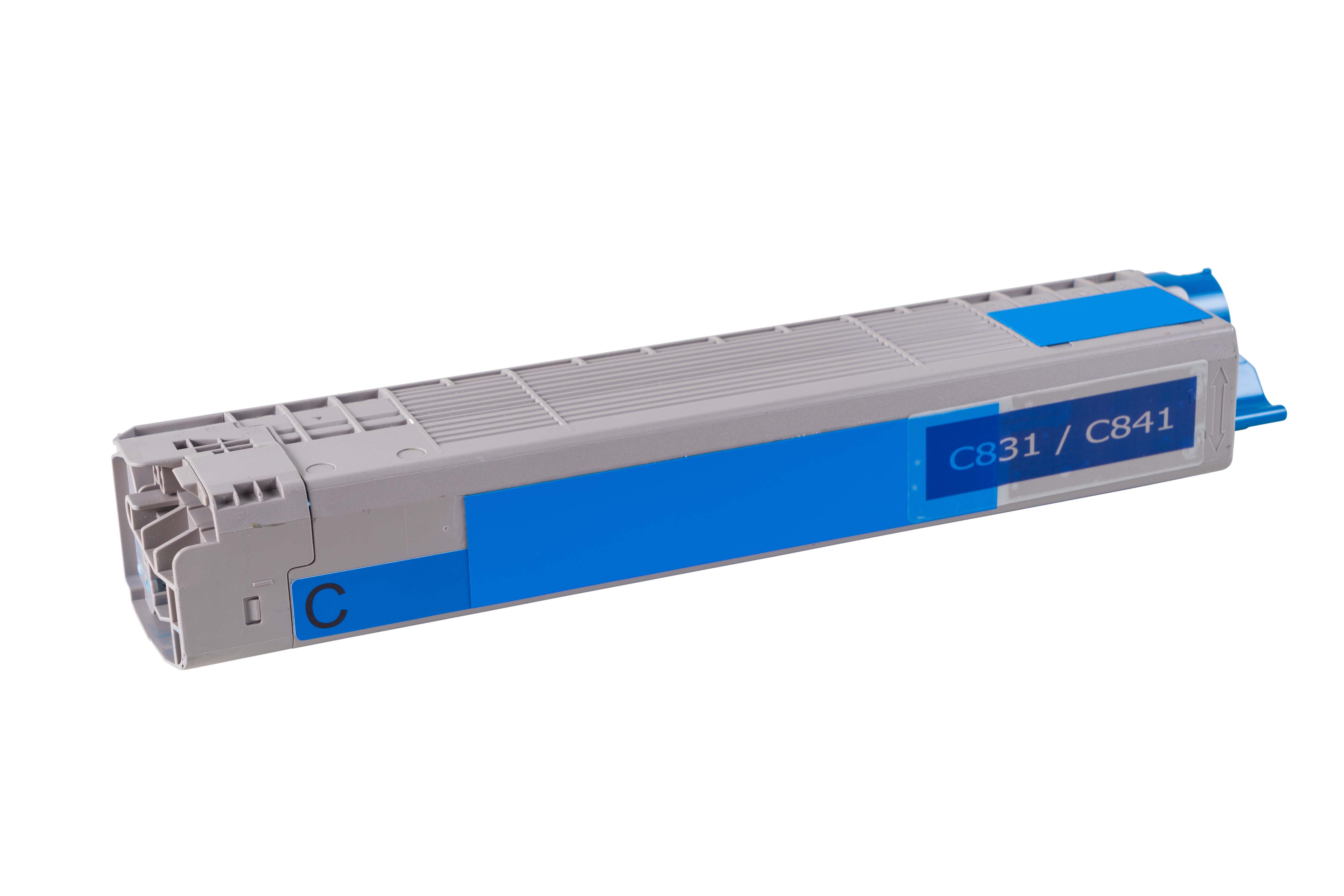 Tonerfabrik Toner OKI C831 / C841 10'000 Seiten, cyan