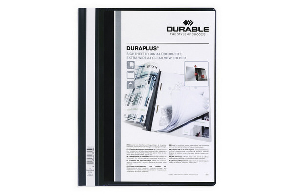 DURABLE Angebotshefter DURAPLUS 257901 für 100 Blatt A4 schwarz
