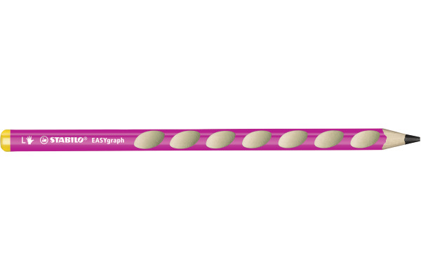 STABILO Bleistift EASYgraph 321/01HB6 Linkshänder pink