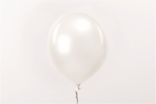 RICO DESI Luftballons 30cm 81001.00. weiss 12 Stück