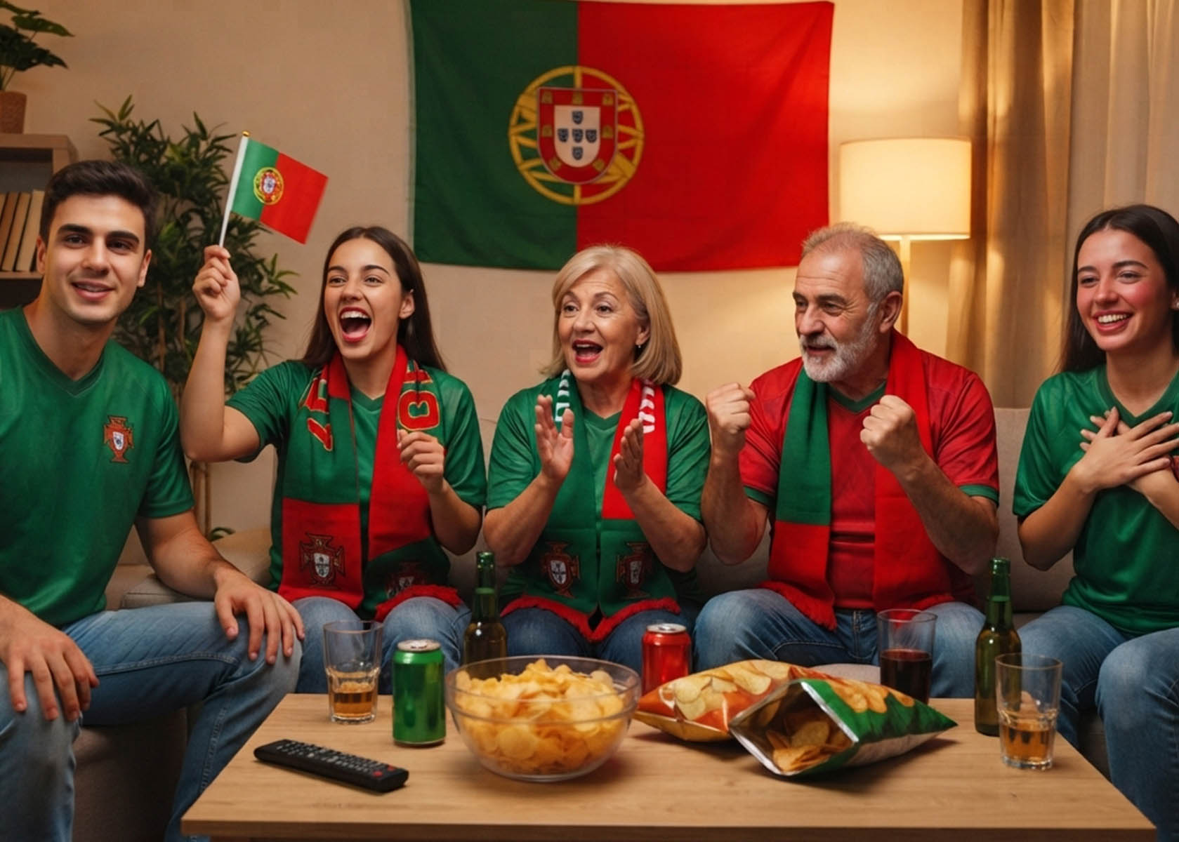 Portugal Flagge 150x90cm Fahne aus Polyester 