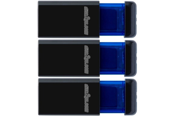 DISK2GO USB-Stick qlik edge 8GB 30006728 USB 2.0 triple pack