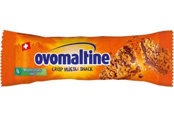 OVO Crisp Müesliriegel 102185888 25g, 25 Stk.