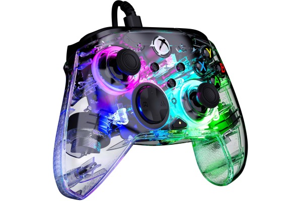 TURTLE B. Afterglow Wired Ctrl TBC200895 Xbox, Clear