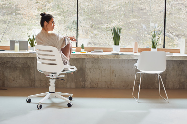 AERIS Bürodrehstuhl Numo Task 962WRSTBK violett/schwarz