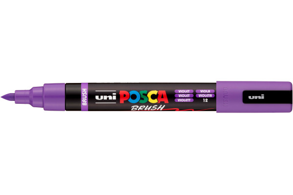 POSCA Brush Marker 1-4mm PC5BRVIOL violett