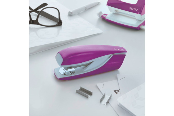 LEITZ Heftgerät NeXXt WOW 5502 55021062 violett 30 Blatt