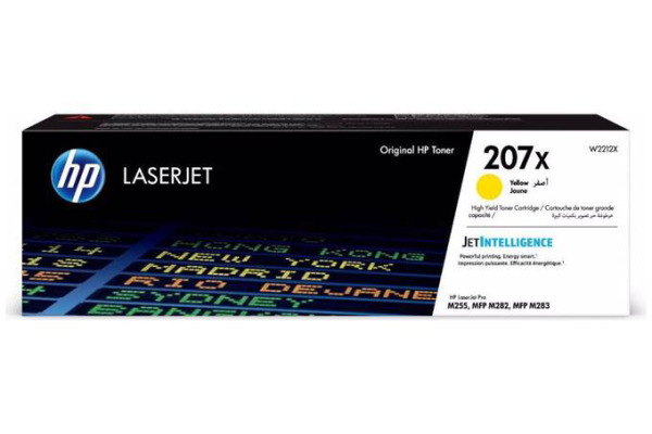 HP Toner-Modul 207X yellow W2212X CLJ Pro M255/282/283 2450 S.