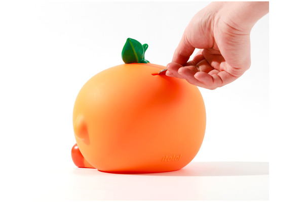 I-TOTAL Sparkasse 20x17x18cm XL2499G Olly Orange