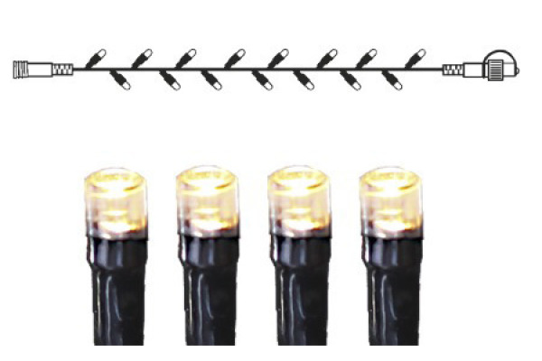 STARTRADI System Decor Lichterkette 10m 495-12 schwarz
