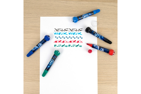 UNDERCOV 2-in-1 Rollstempel Set JURP0743 Jurassic World