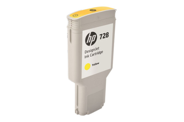 HP Tintenpatrone 728 yellow F9K15A DesignJet T730/T830 300ml