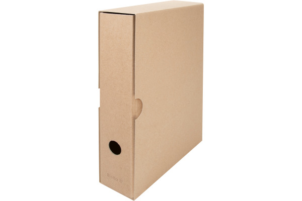 BIELLA Schuber Ordner 7cm 11440010U Standard, braun 5 Stück