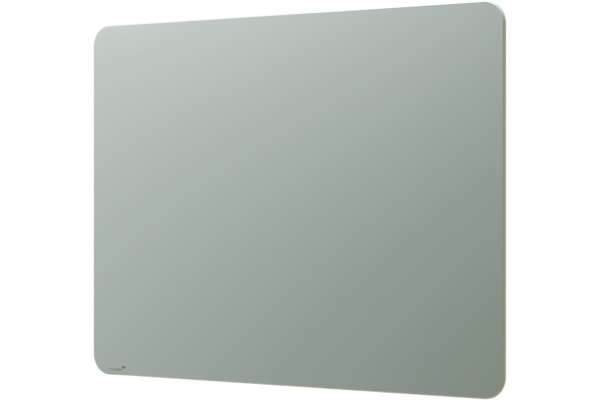 LEGAMASTE Glasboard 90x120cm 7-104354 matt, Sage Green runde Ecken