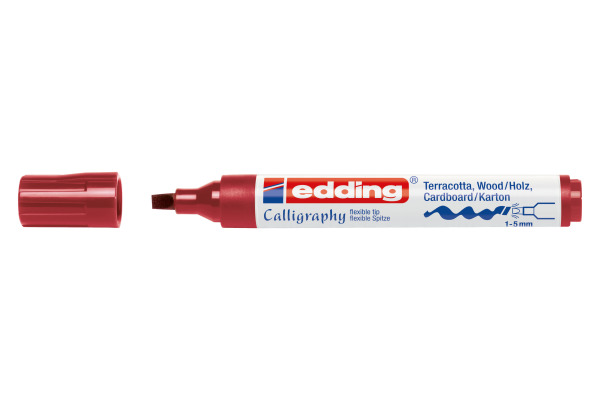 EDDING Permanent Marker 1455 1-5mm 1455-46 karmesin