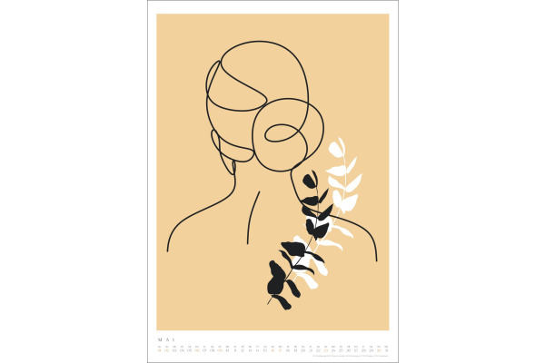 HEYE Bildkalender 2027 23308+27 Gallery Wall 37x53.5cm