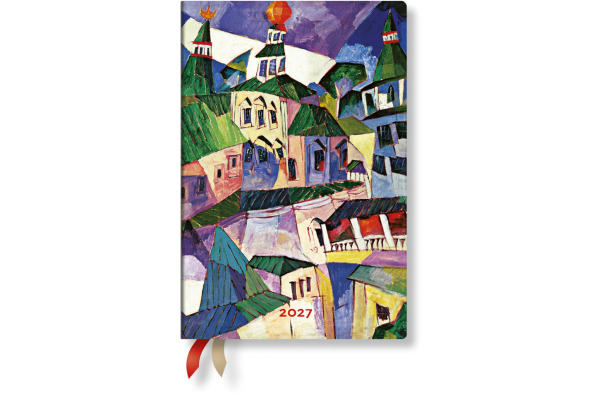 PAPERBLAN Agenda St. Petersburg 2027 DD1749-4 1W/2S HOR Mini HC DE 9.5x14cm