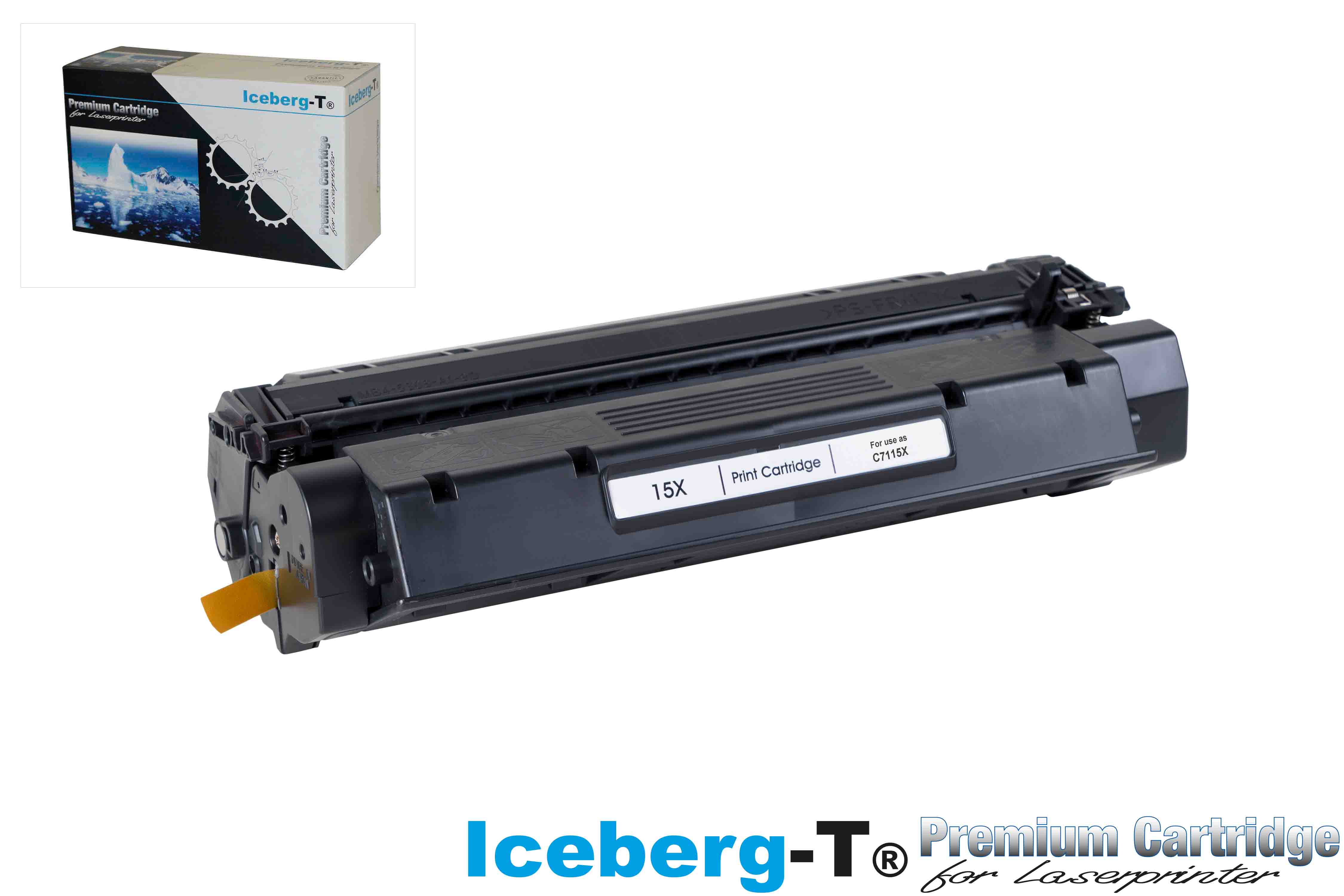 Iceberg-T Toner C7115X 3'500 Seiten, schwarz
