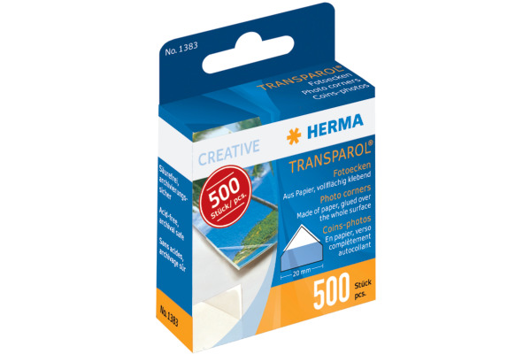 HERMA Fotoecken Dispenser 1383 500 Stück