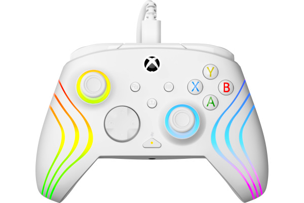 TURTLE B. Afterglow Wave Wired Ctrl. TBC200215 Xbox SeriesX, White