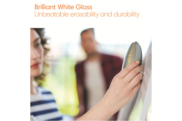 NOBO Whiteboard Premium Plus 1905192 Glas, magnetisch 1264x711mm