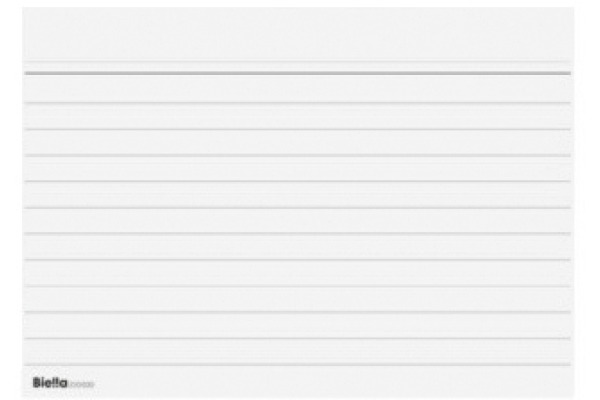 BIELLA Karteikarten liniert 30 A8 23008300U weiss 200 Stück