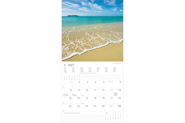 ALPHA EDI Bildkalender 2027 161055 Summer Dreams ML 30x30cm