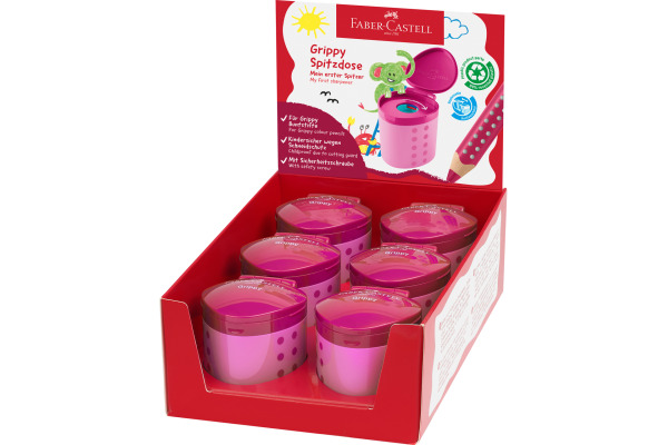 FABER-CA. Spitzdose Grippy 181795 pink