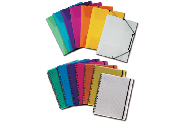 KOLMA Notizbuch Easy A4 06.550.00 transparent