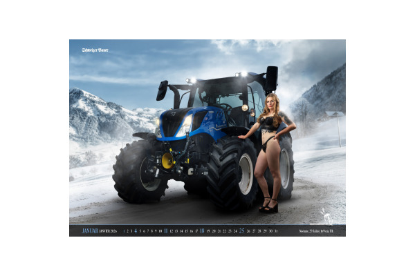 CALENDARI Bildkalender 2027 36206349 Bauernkalender Girls 33x48cm