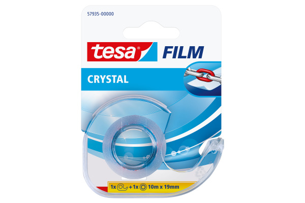 TESA Tape Crystal/Abroller 19mmx10m 579350000 transparent