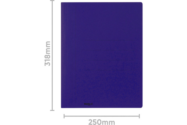 BIELLA Schnellhefter Recycolor 16643005U Spiralmechanik, blau