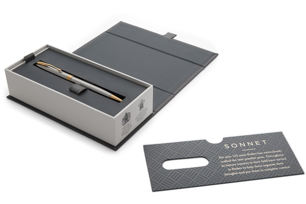 PARKER Sonnet Kugelschreiber M 1931507 silber/gold